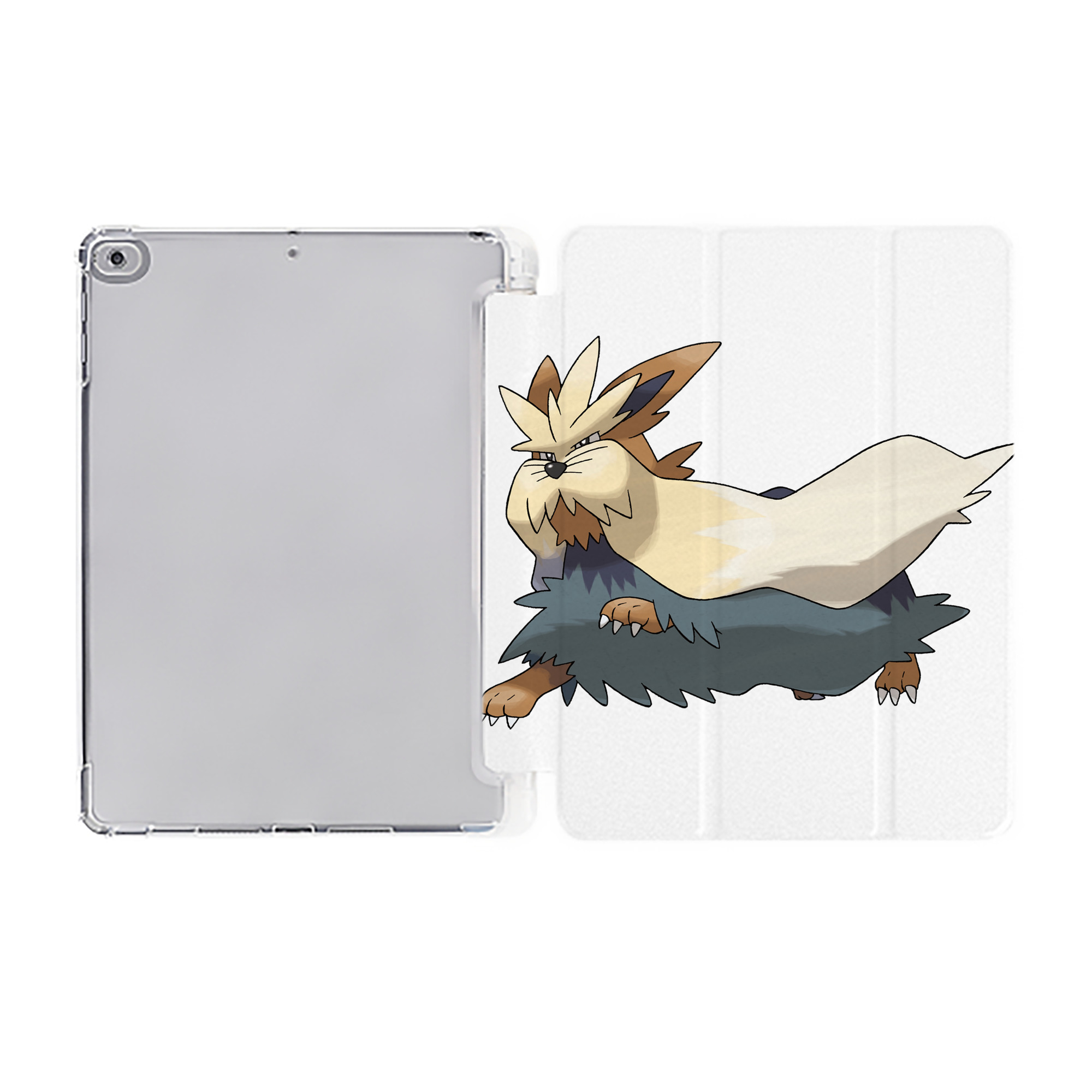 （画像用） ポケットモンスター Pokémon IPad ケース ペン収納付き 三つ折りスタンド PUレザー×シリコン 対応機種9.5/10.5/10.9インチ